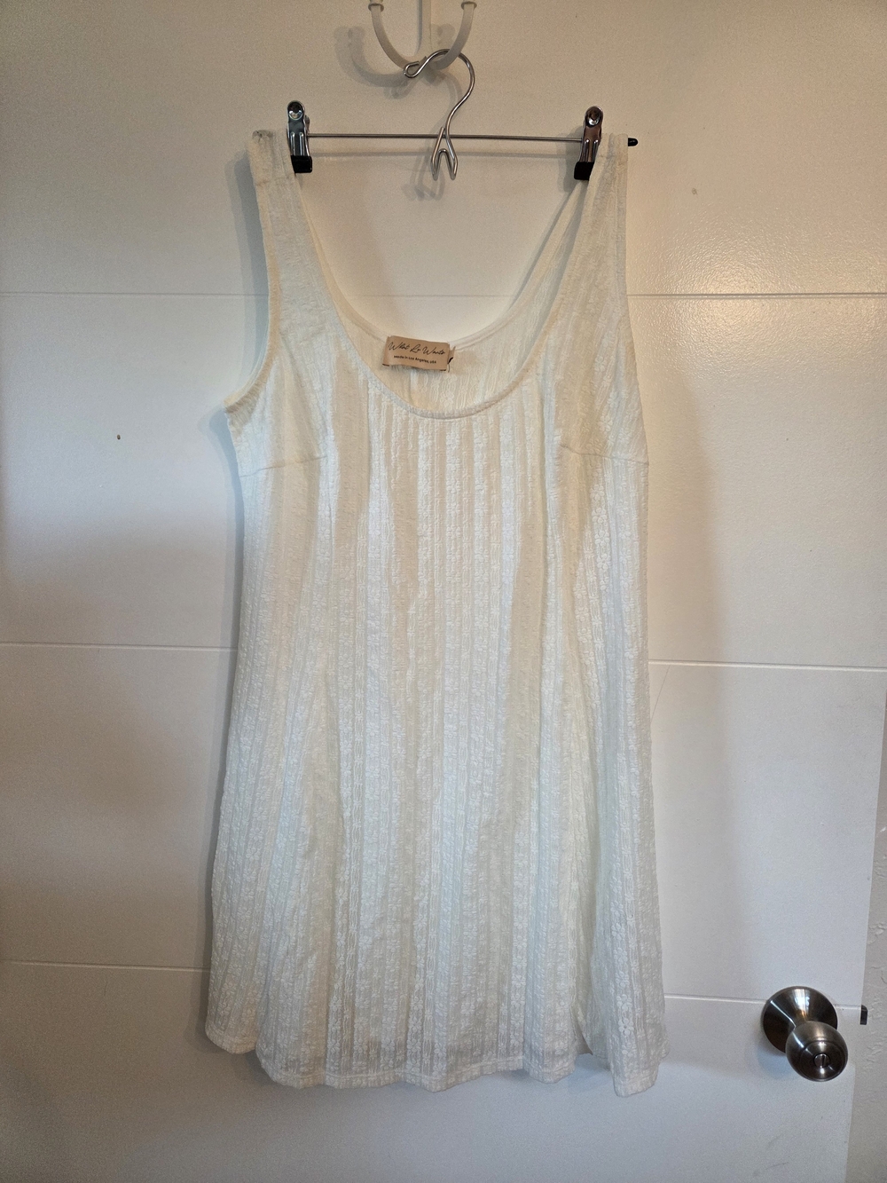 White Cover Up Resort Wear